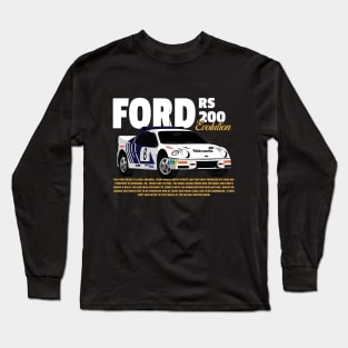 FORD RS200 EVO Long Sleeve T-Shirt